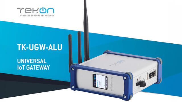 Universal IoT Gateway kobler sensorer og andre enheter til skyen. Dette lar deg se apper og enheters status i en IoT-plattform for å få sanntidsinnsikt og varsler.

